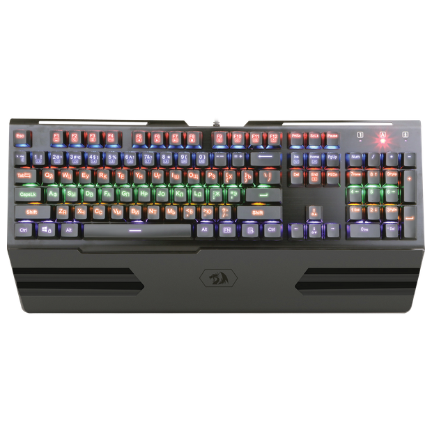 Клавиатура проводная игровая механическая Redragon Hara (Черный), USB, ENG/RU.RGB